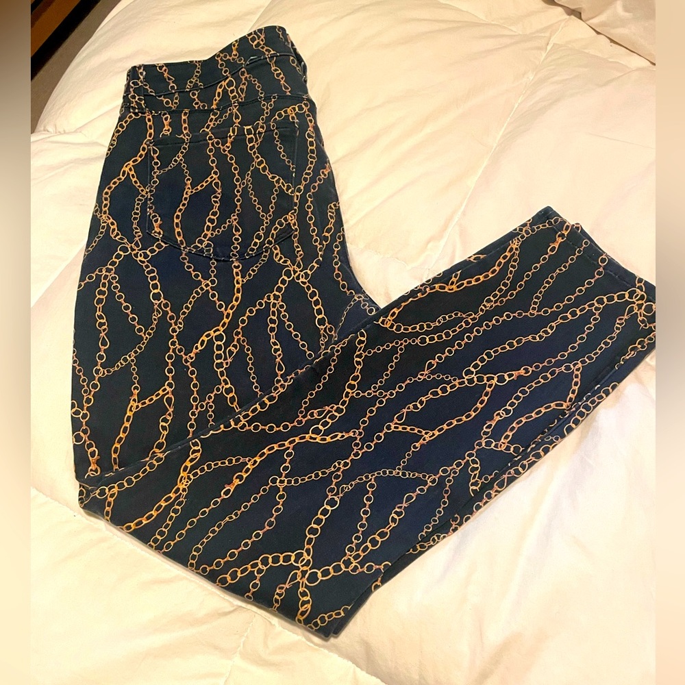 L’AGENCE Women’s Cropped Chainlink Pants - Size 29